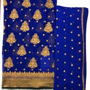 Woman's unstitched Pakistani Suit